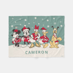 Couverture Polaire Baby shower d'hiver Mickey & Friends