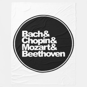 Couverture Polaire Bach et Chopin et Mozart et Beethoven