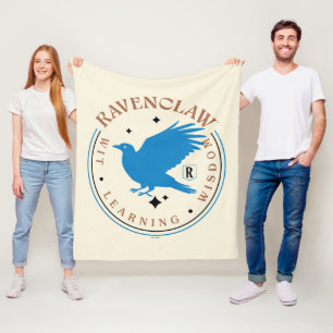 Couverture Polaire Badge de la Fierté de la maison d'aigle bleu RAVEN