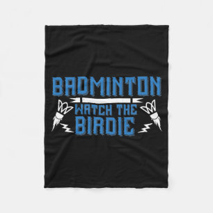 Couverture Polaire Badminton - Regardez le volant