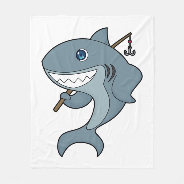 Couverture Polaire Baguette de pêche du requin (Devant)