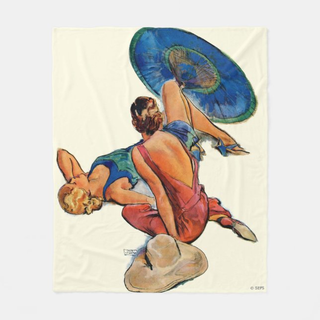 Couverture Polaire Baigneurs (Devant)