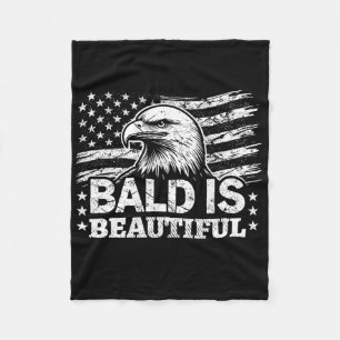 Couverture Polaire Bald est magnifique - 4 juillet fête de l'indépend