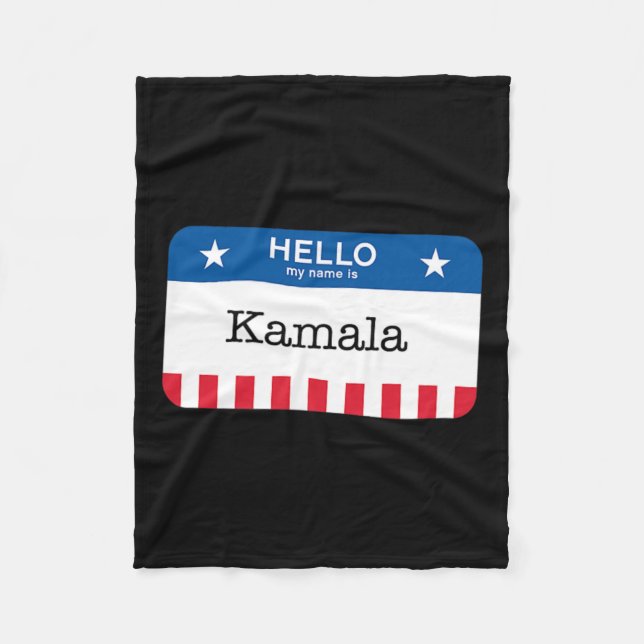 Couverture Polaire Balise Harris 2024 Dernier Minute Costume kamala N (Devant)