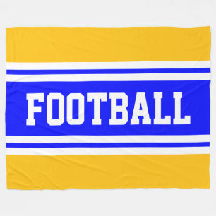 Couverture Polaire BALLE Bleu Bleu Jaune Bleu Bleu Bleu Bleu Bleu Ble