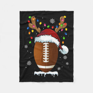 Couverture Polaire Balle de Noël Feu de Noël Lumières Drôle Garçons H
