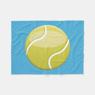 Couverture Polaire Balle de tennis en dessin