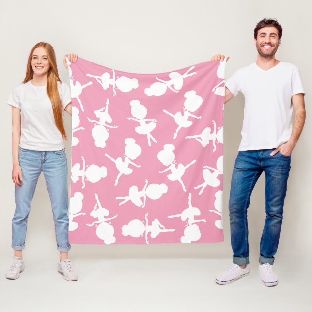 Couverture Polaire Ballerina Motif, Ballet Girls, Ballet Dance (En situation)
