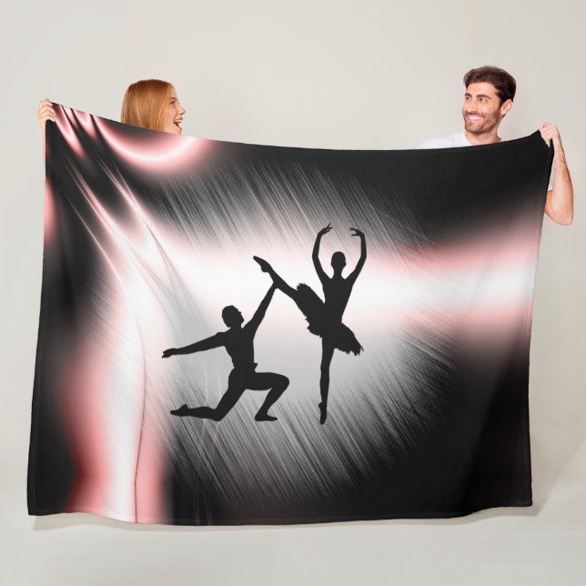 Couverture Polaire Ballet Couple Dance (En situation)