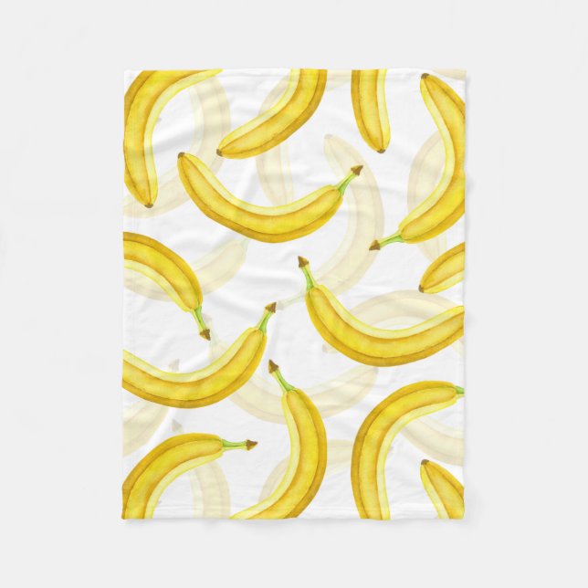 Couverture Polaire Bananes (Devant)