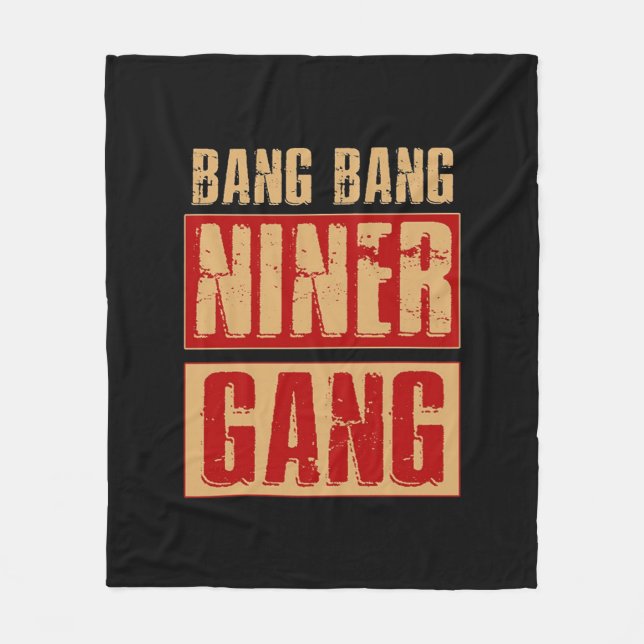 Couverture Polaire Bang Bang Niner Gang (Devant)