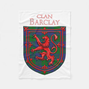 Couverture Polaire Barclay Chasse Tartan Scottish Plaid