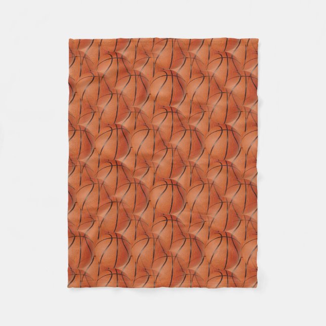 Couverture Polaire Basket-ball (Devant)