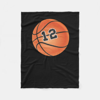 Couverture Polaire Basket-ball Numéro 12