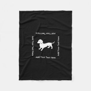 Couverture Polaire Basset allemand