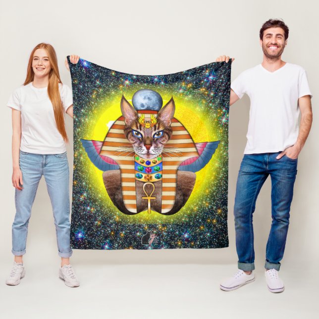 Couverture Polaire Bastet Fleece Blanket (En situation)