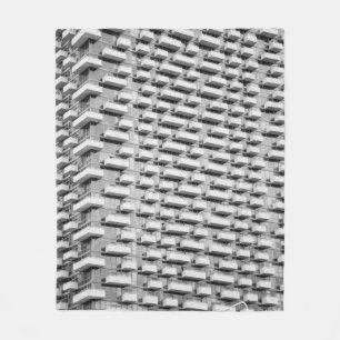 Couverture Polaire Bâtiment en béton gris