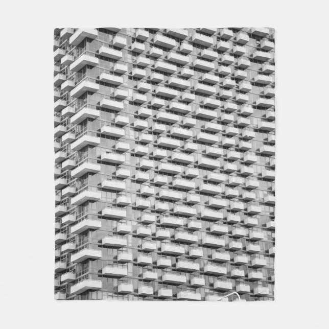 Couverture Polaire Bâtiment en béton gris (Devant)