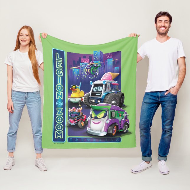 Couverture Polaire Batwheel™ - Légion de Zoom (En situation)