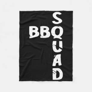 Couverture Polaire Bbq Squad Fumeur Pit Grill Master Grill Équipe Pi