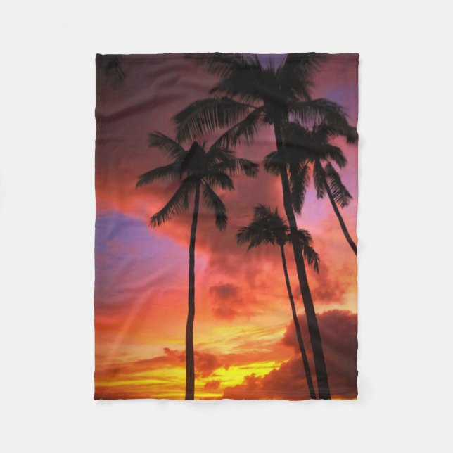 Couverture Polaire Beaches tropicales | Maui Hawaii (Devant)