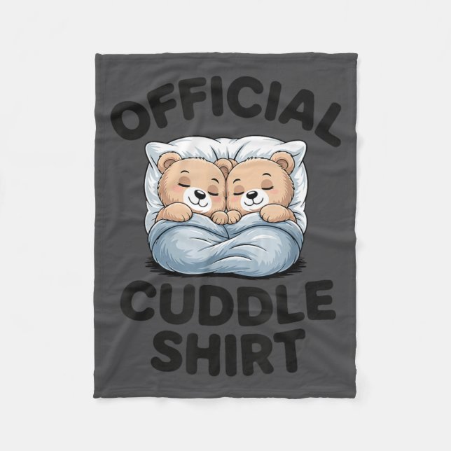 Couverture Polaire Bear Sleepwear Official Cuddle Teddy (Devant)