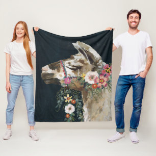 Couverture Polaire Beau lama