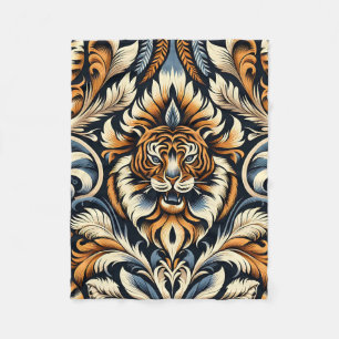 Couverture Polaire Beau tigre