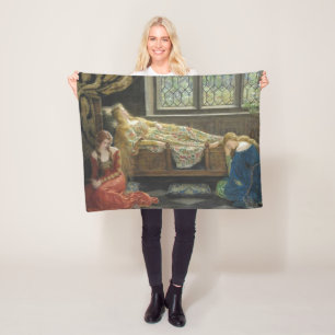 Couverture Polaire Beauté dormante (par John Collier)
