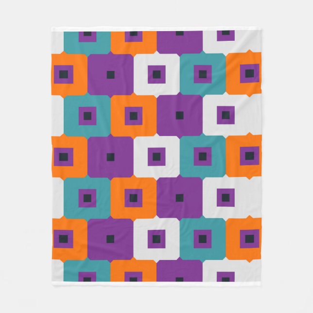 Couverture Polaire Beautiful Floral Pattern  (Devant)