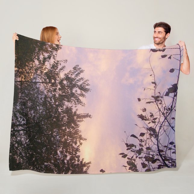 Couverture Polaire Beauty of the Dusk Fleece Blanket (En situation)