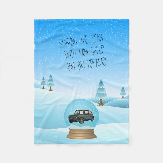 Couverture Polaire Bébé à terre (Devant)