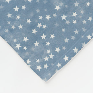 Couverture Polaire Bébé Bleu Night Star Blanket