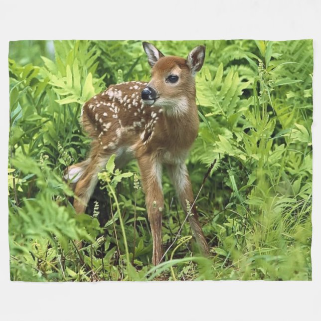 COUVERTURE POLAIRE BÉBÉ FAWN (Devant (Horizontal))