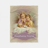 Bébé personnalisé d'anges d'ange gardien en nuage