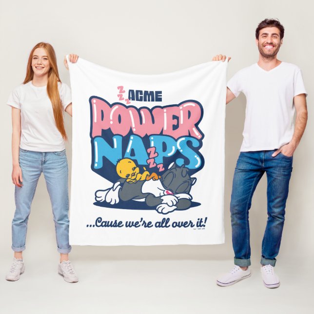 Couverture Polaire Bébé TWEETY™ & SYLVESTER™ Power Naps (En situation)