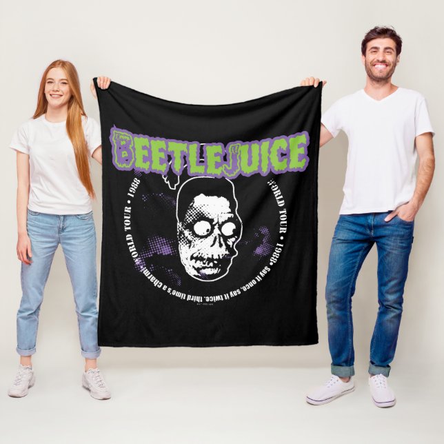 Couverture Polaire Beetlejus | Harry le Hunter Tête rétrécie (En situation)