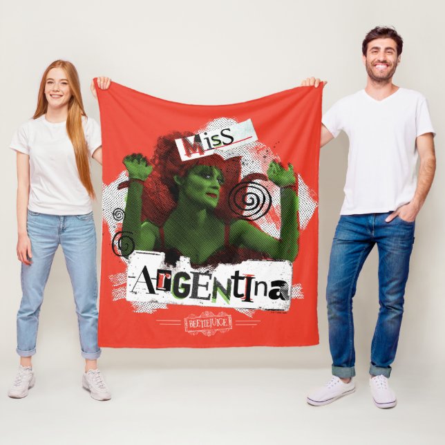 Couverture Polaire Beetlejus | Miss Argentine (En situation)