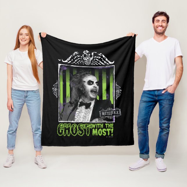 Couverture Polaire Beetlejus | Portrait "Ghost With the Most" (En situation)