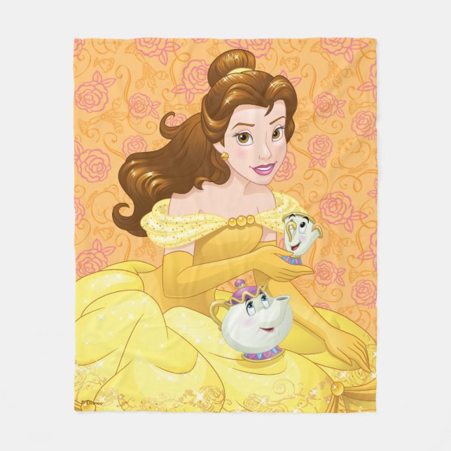 Couverture Polaire Belle | Besties Chill Together (Devant)