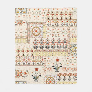 Couverture Polaire Belle boughole florale sans parfum ethnique