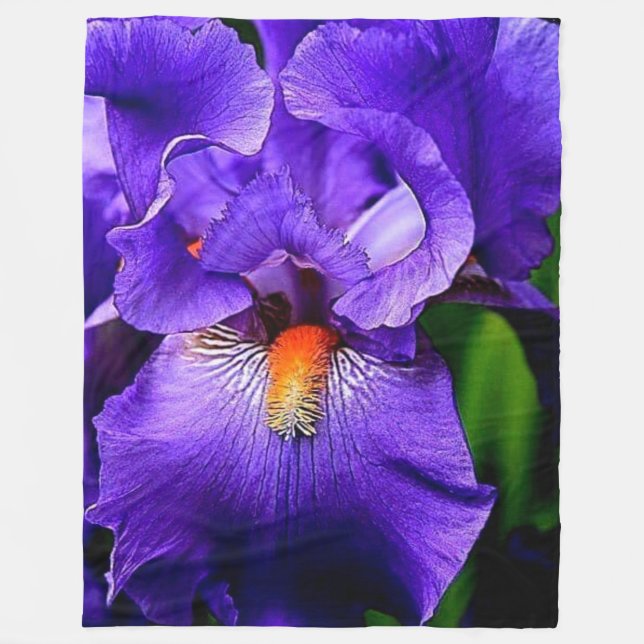 COUVERTURE POLAIRE BELLE FLEUR (Devant)