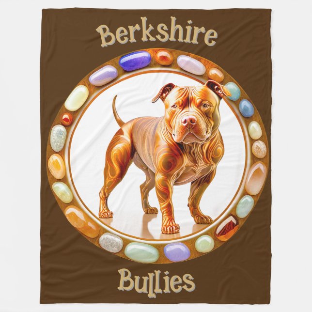 Couverture Polaire Berkshire Bullies Pit Bull 11 (Devant)