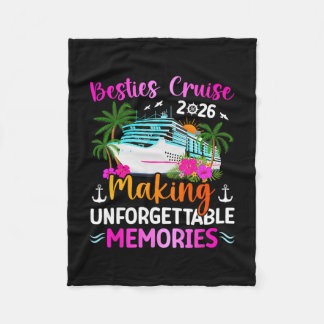 Couverture Polaire Besties Cruise Trip 2026 Making Memories Besties C