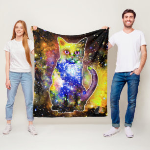 Couverture Polaire Bêta de chat cosmique