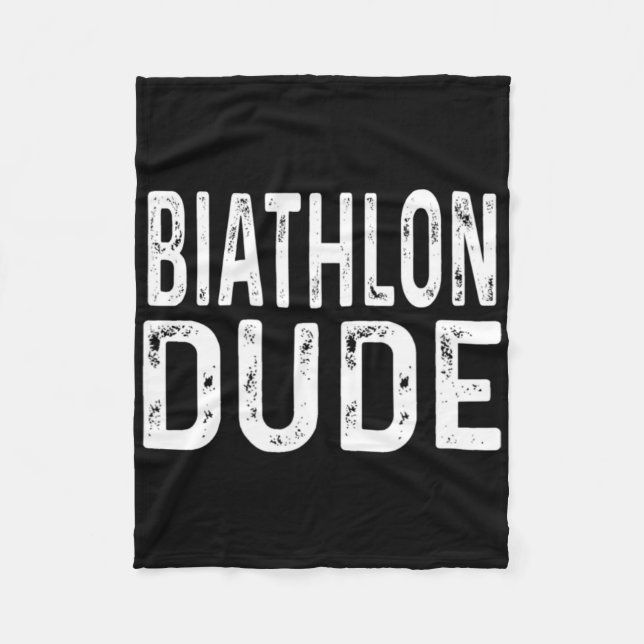 Couverture Polaire Biathlon Dude détendu Sprint Poursuit Relay Trac (Devant)