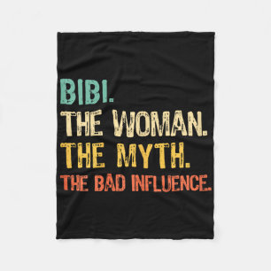 Couverture Polaire Bibi La Femme Le Mythe L'Influence D Drôle Rétr