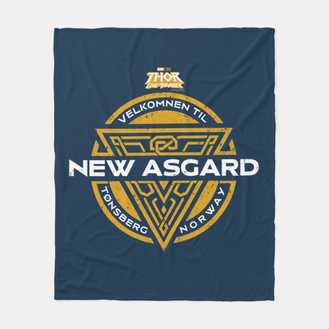 Couverture Polaire Bienvenue À New Asgard Souvenir Graphic (Devant)