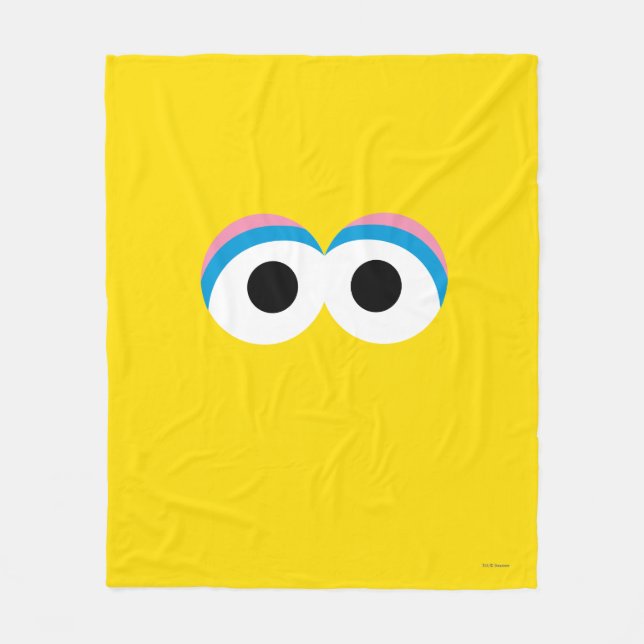 Couverture Polaire Big Bird Big Face (Devant)