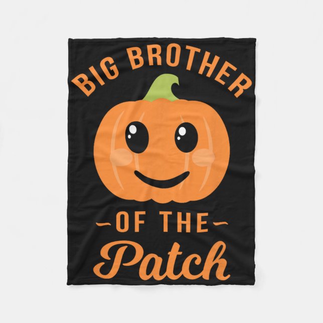 Couverture Polaire Big Brother Of The Patch - Famille Citrouille Hall (Devant)